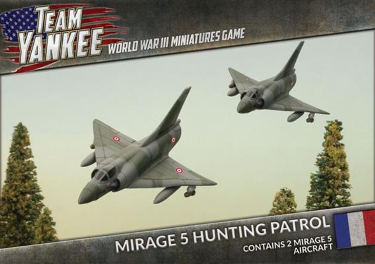 Team Yankee French Mirage 5 Hunting Patrol