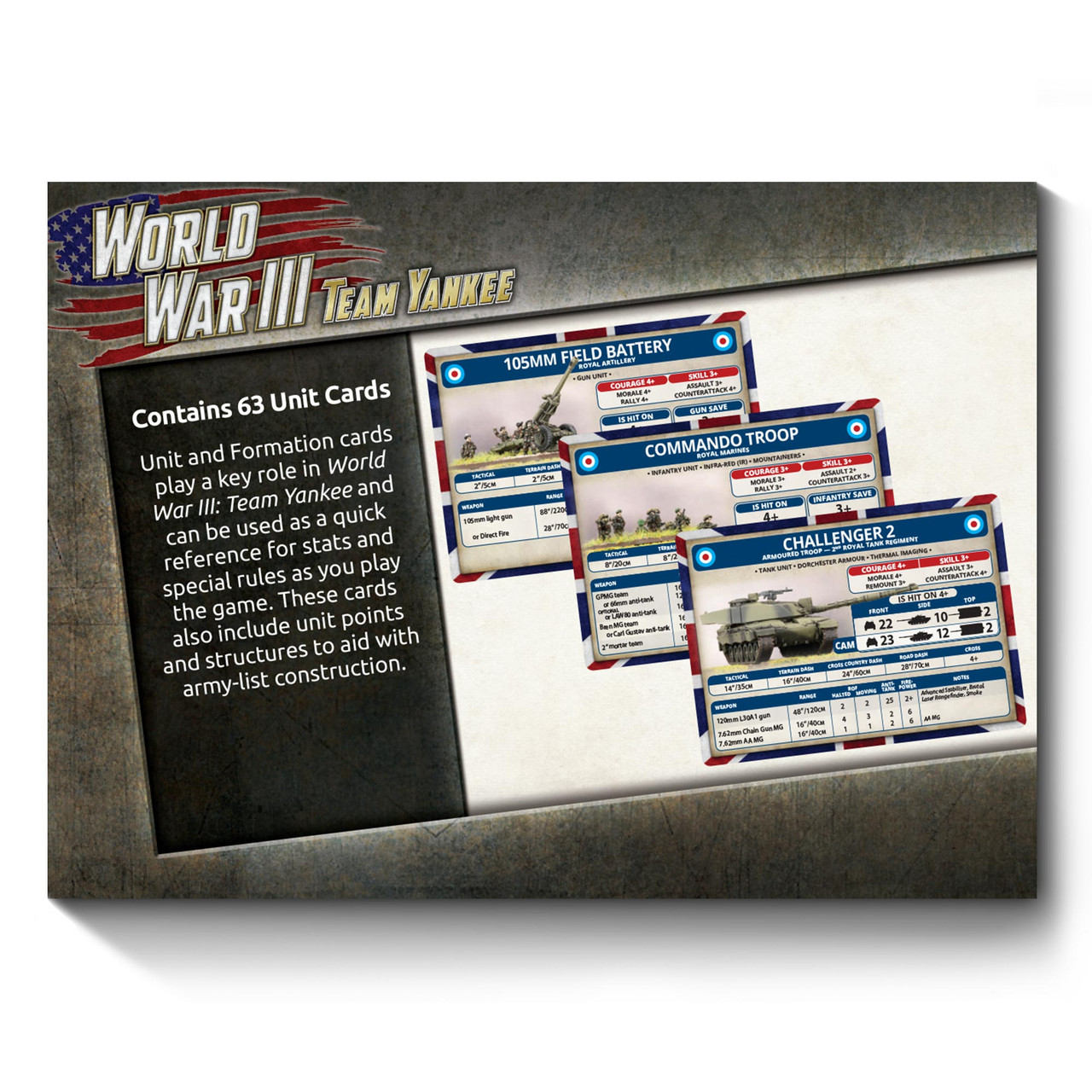 WWIII: British Unit Card Pack (2026)