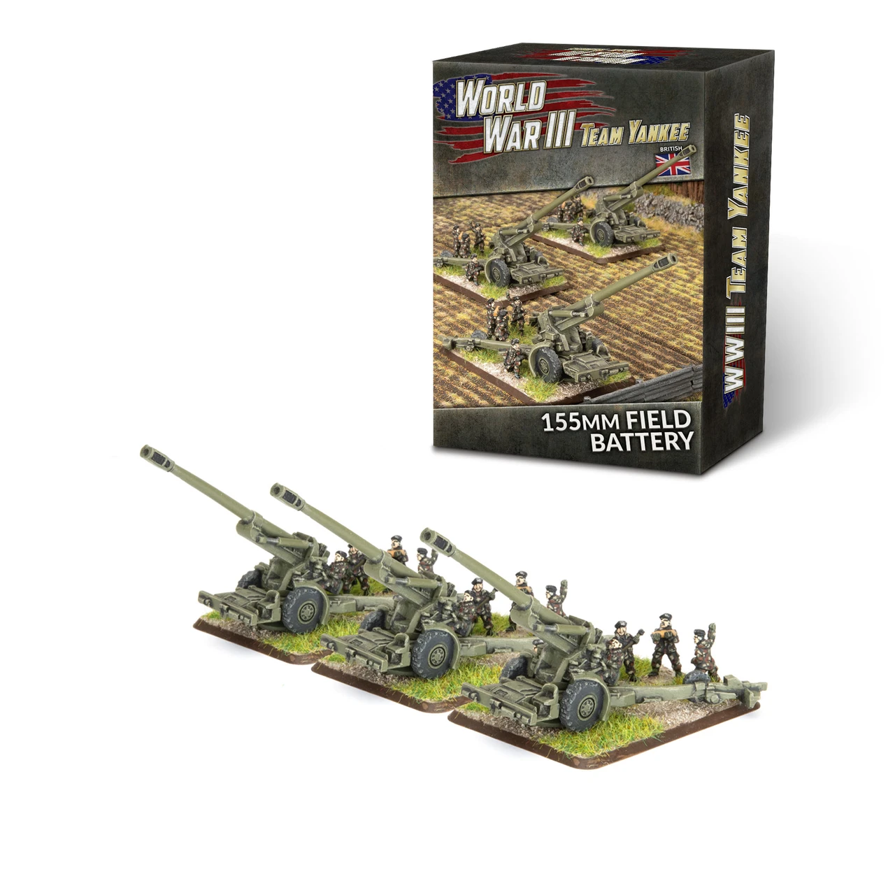 British: 155mm Field Battery (x3 guns)
