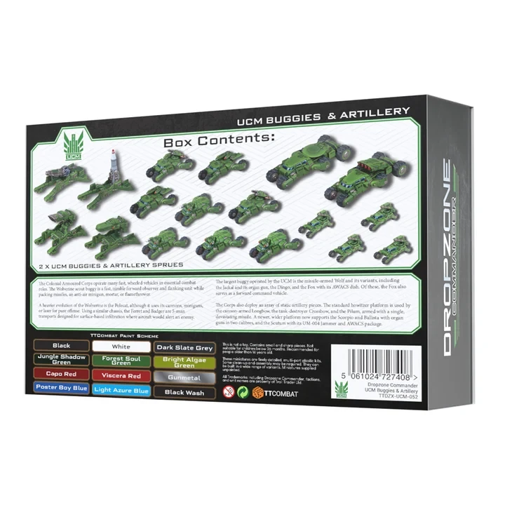 UCM Buggies & Artillery (2026)