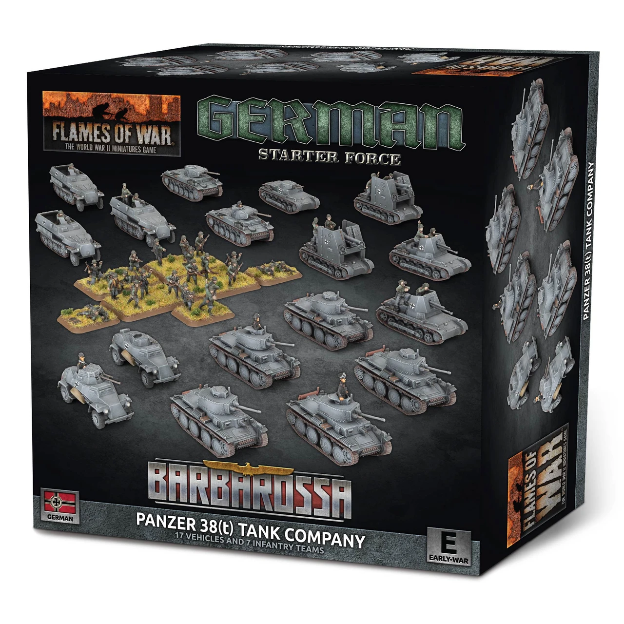 German 38(t) Tank Company Starter Force