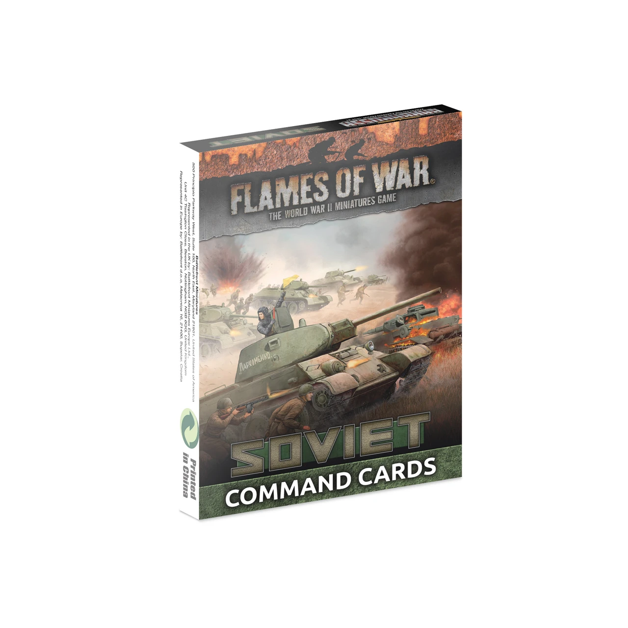 Barbarossa Soviet Command Cards - Limited Edition
