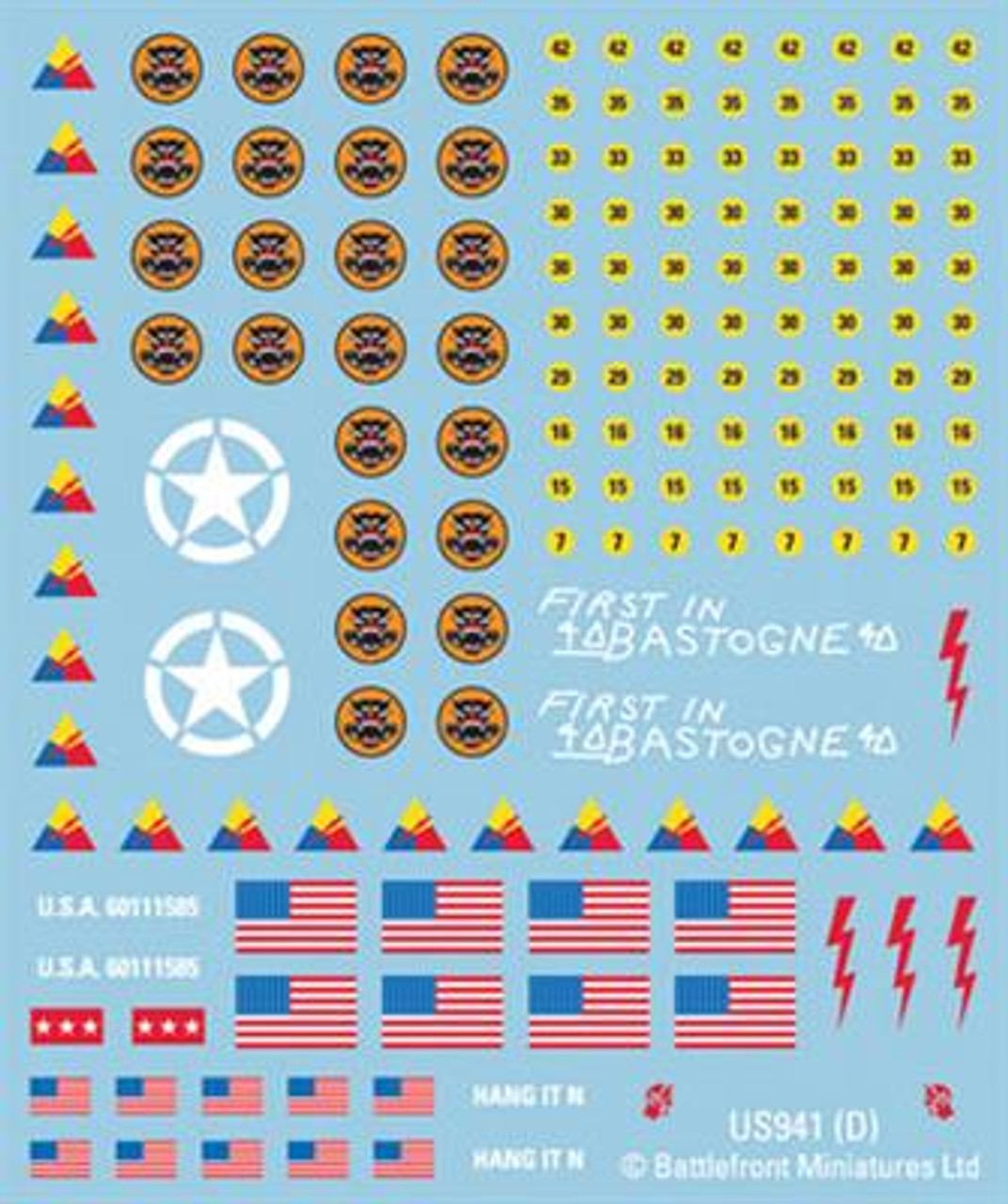American Decals (FoW WW2) - US941