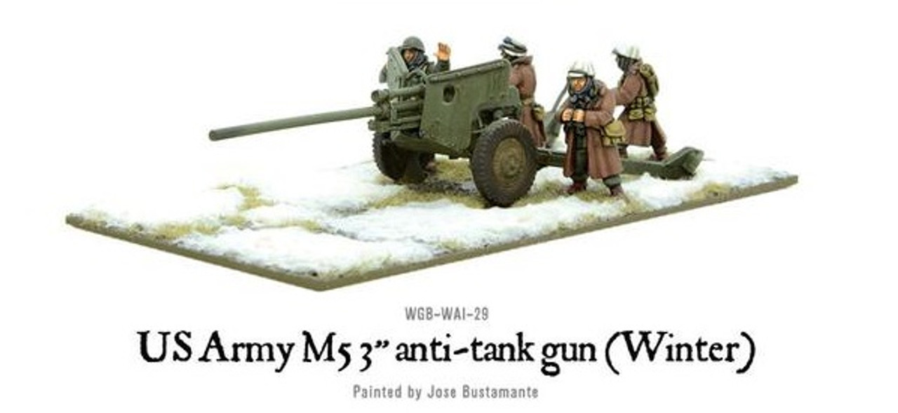 US Army 3-inch Anti-Tank Gun M5 (Winter)