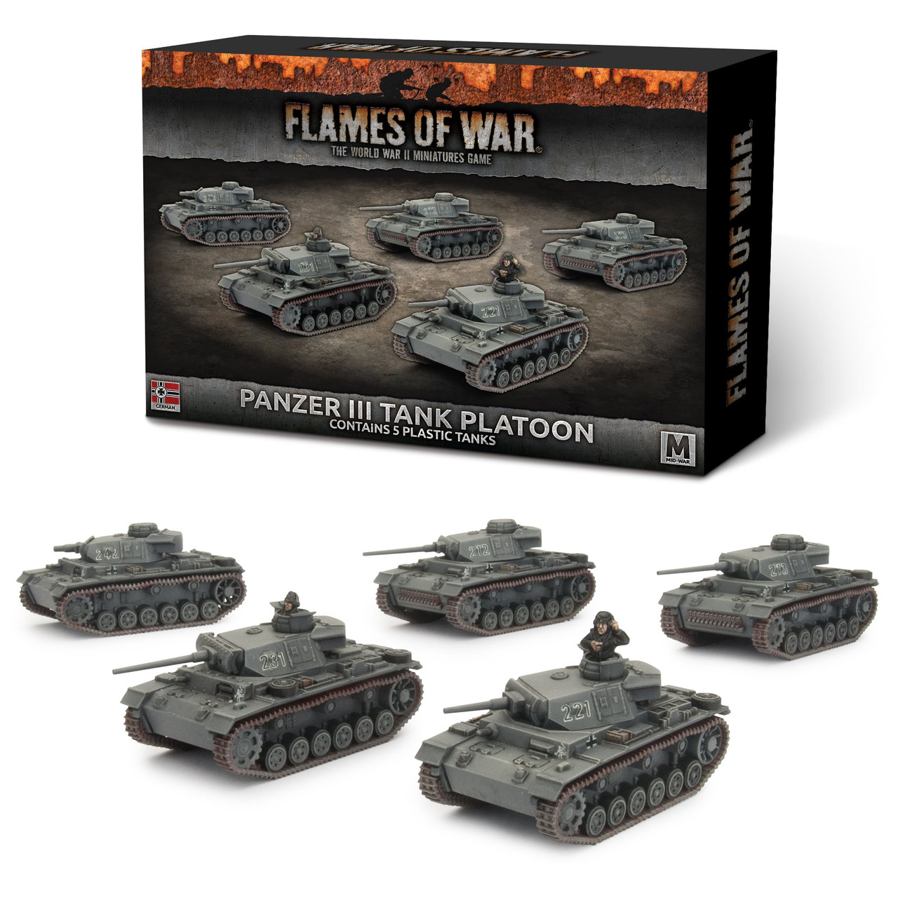 Panzer III Tank Platoon - GBX105