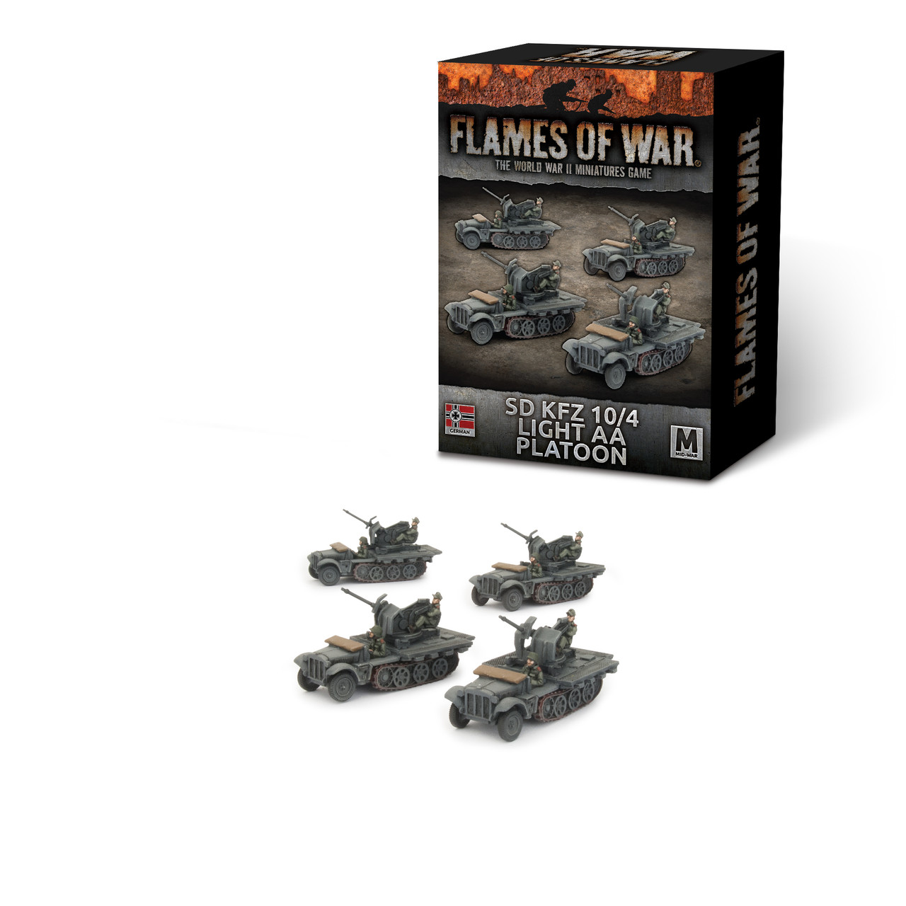 Sd Kfz 10/4 Light AA Platoon - GBX111