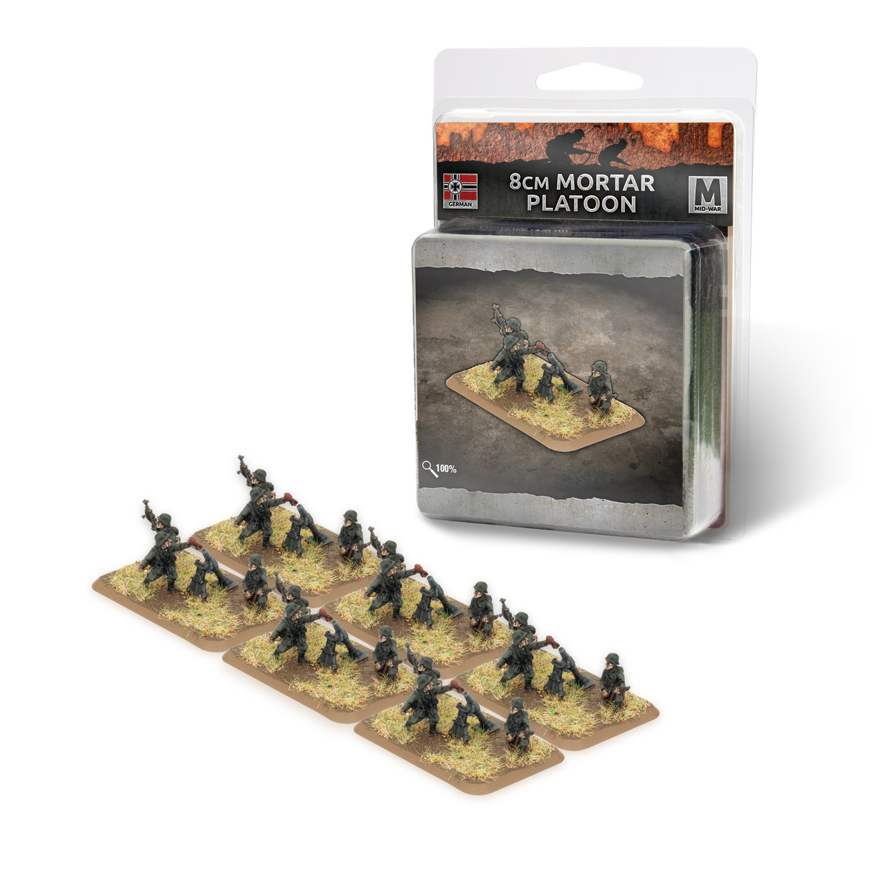 German 8cm Mortar Platoon - GE760
