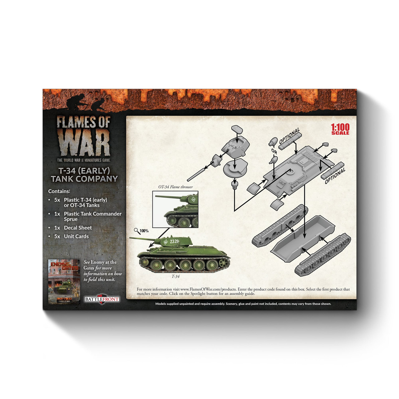 Soviet T-34 (Early) Tank Company - SBX39