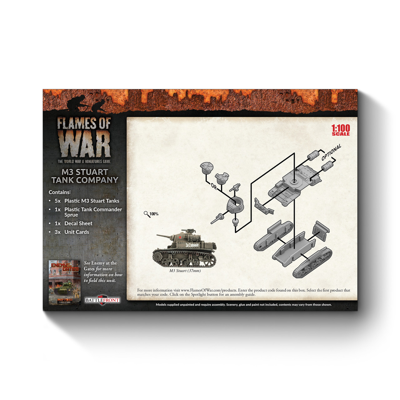 Soviet M3 Stuart Company