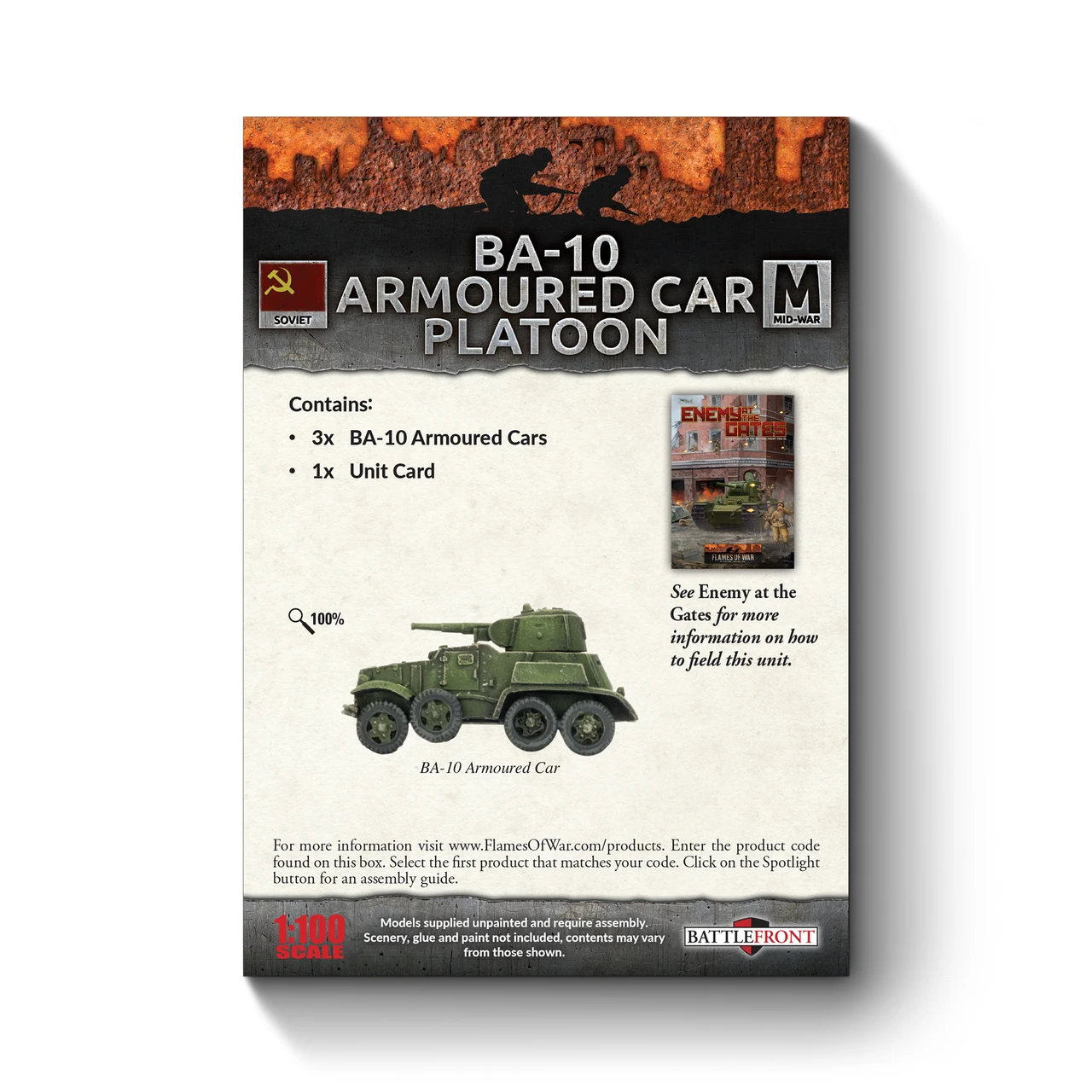 Soviet BA-10 Armoured Car Platoon