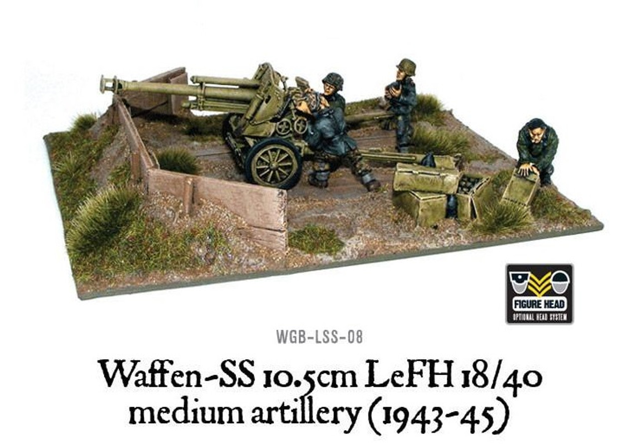 Waffen-SS 10.5cm LeFH 18/40 Medium Artillery