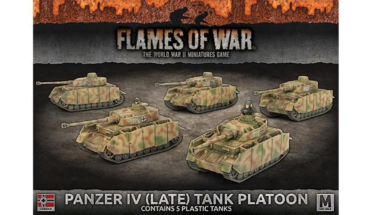 Panzer IV (Late) Tank Platoon - GBX121