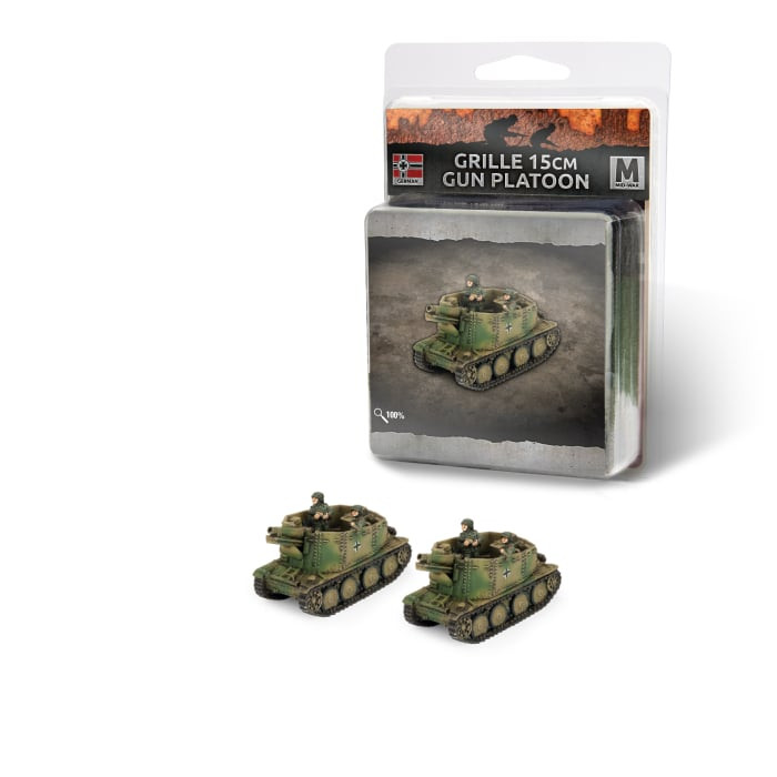 German: Grille 15cm Gun Platoon - GE142