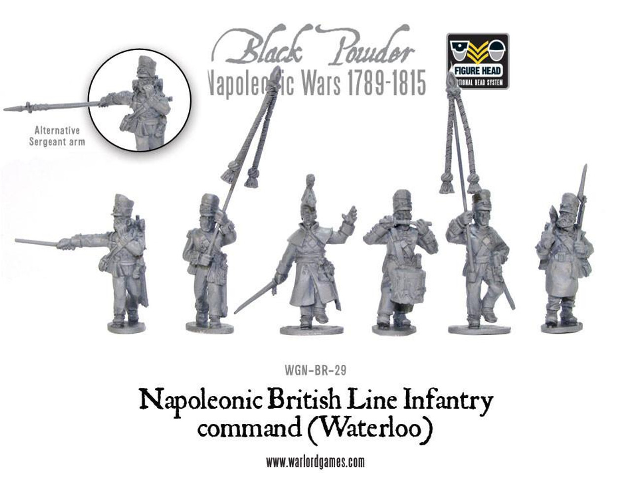 British Line Infantry command (Waterloo)