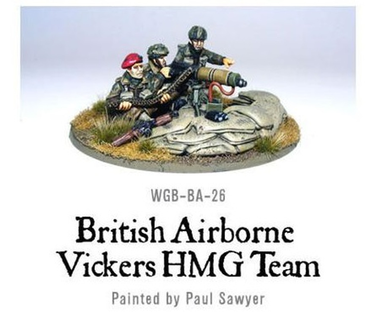 British Airborne Vickers MMG Team - WGB-BA-26