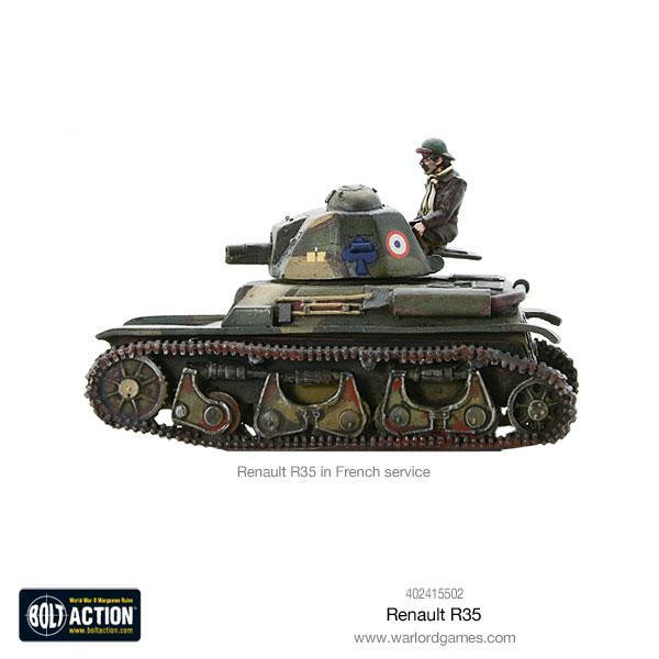 Renault R-35 Tank - Kick-Ass Mail Order