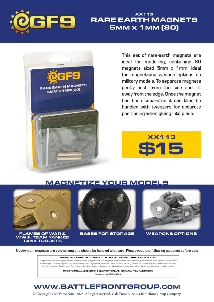 Rare Earth Magnets 1mm x 5mm (80)