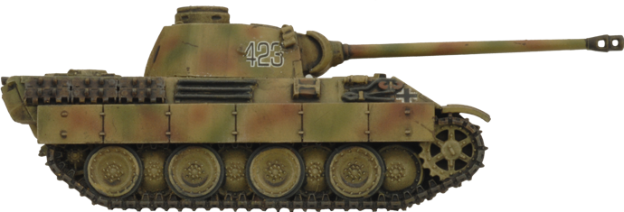 German Panther Tank Platoon