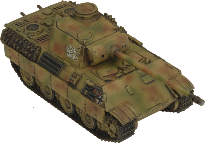 German Panther Tank Platoon