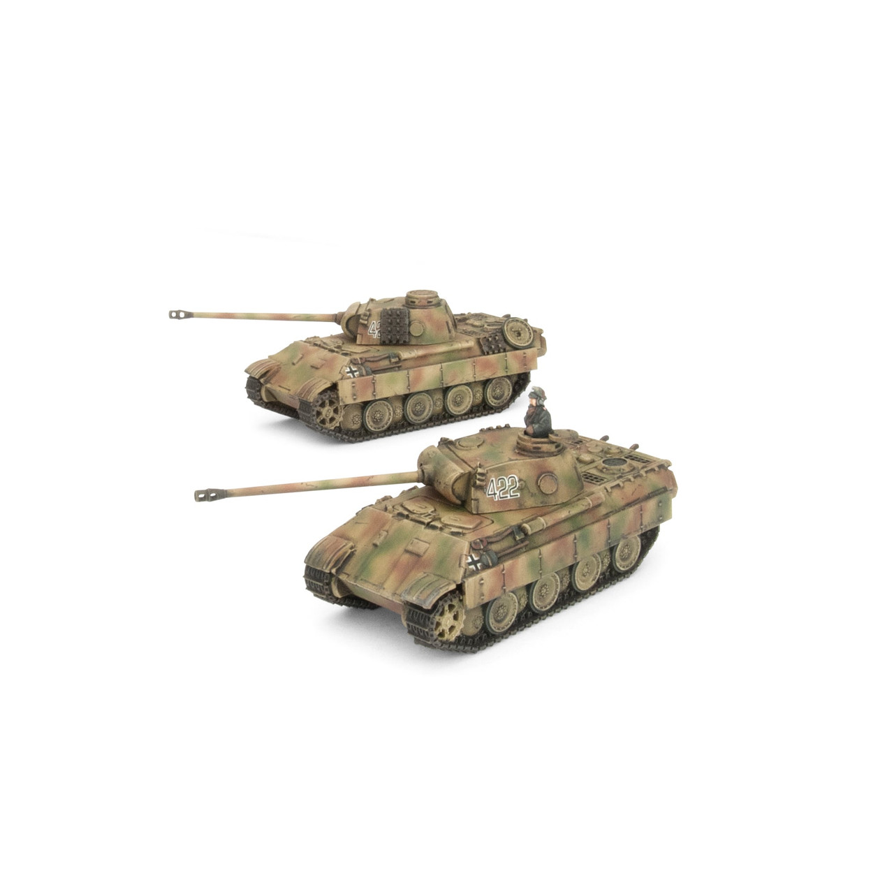 German Panther Tank Platoon