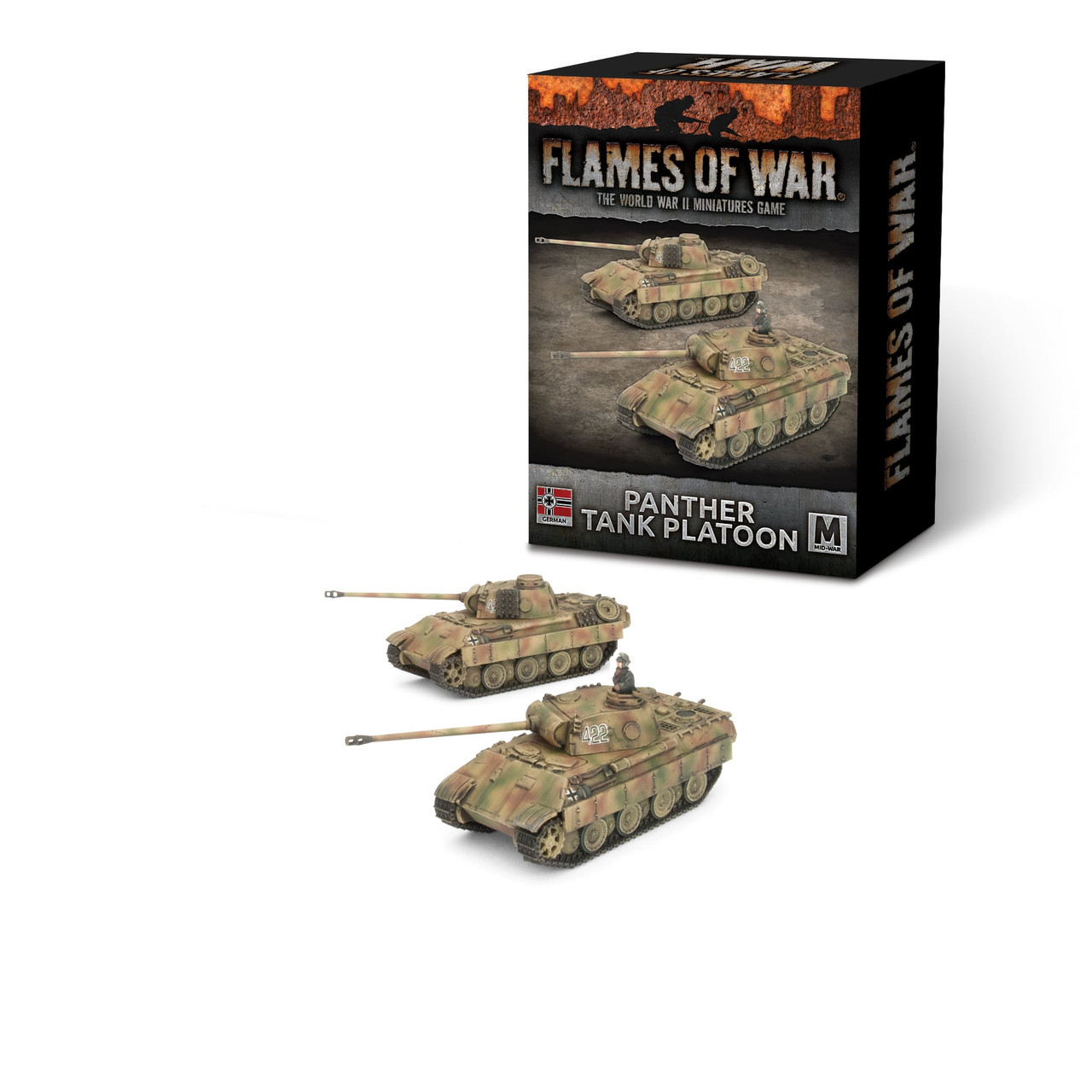 German Panther Tank Platoon