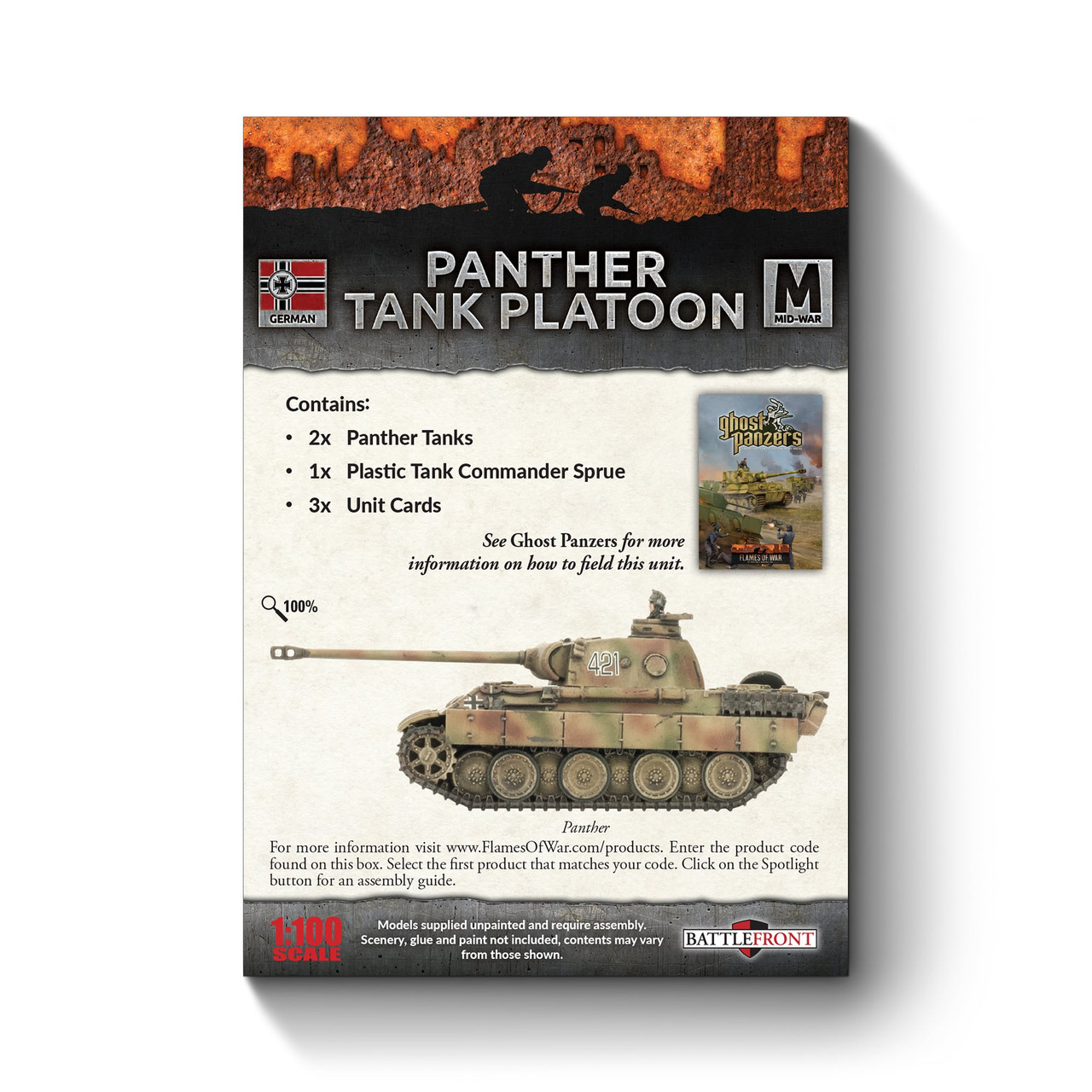 German Panther Tank Platoon