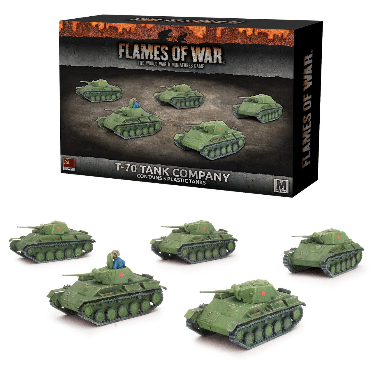 Soviet T-70 Tank Company