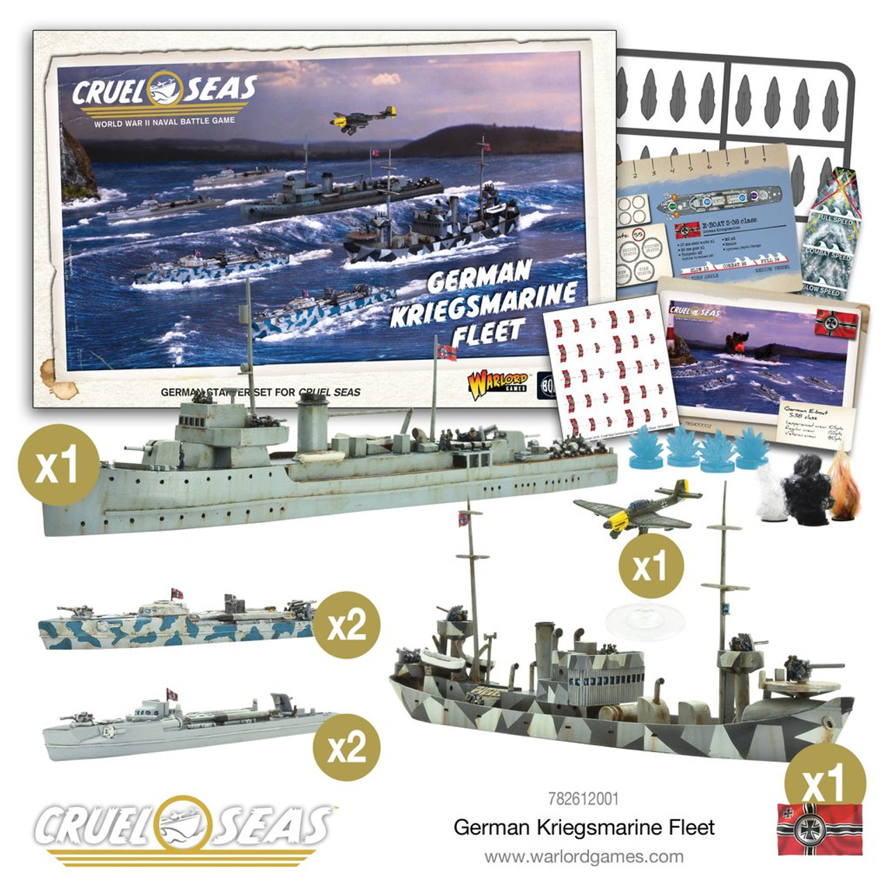 German Kriegsmarine Fleet