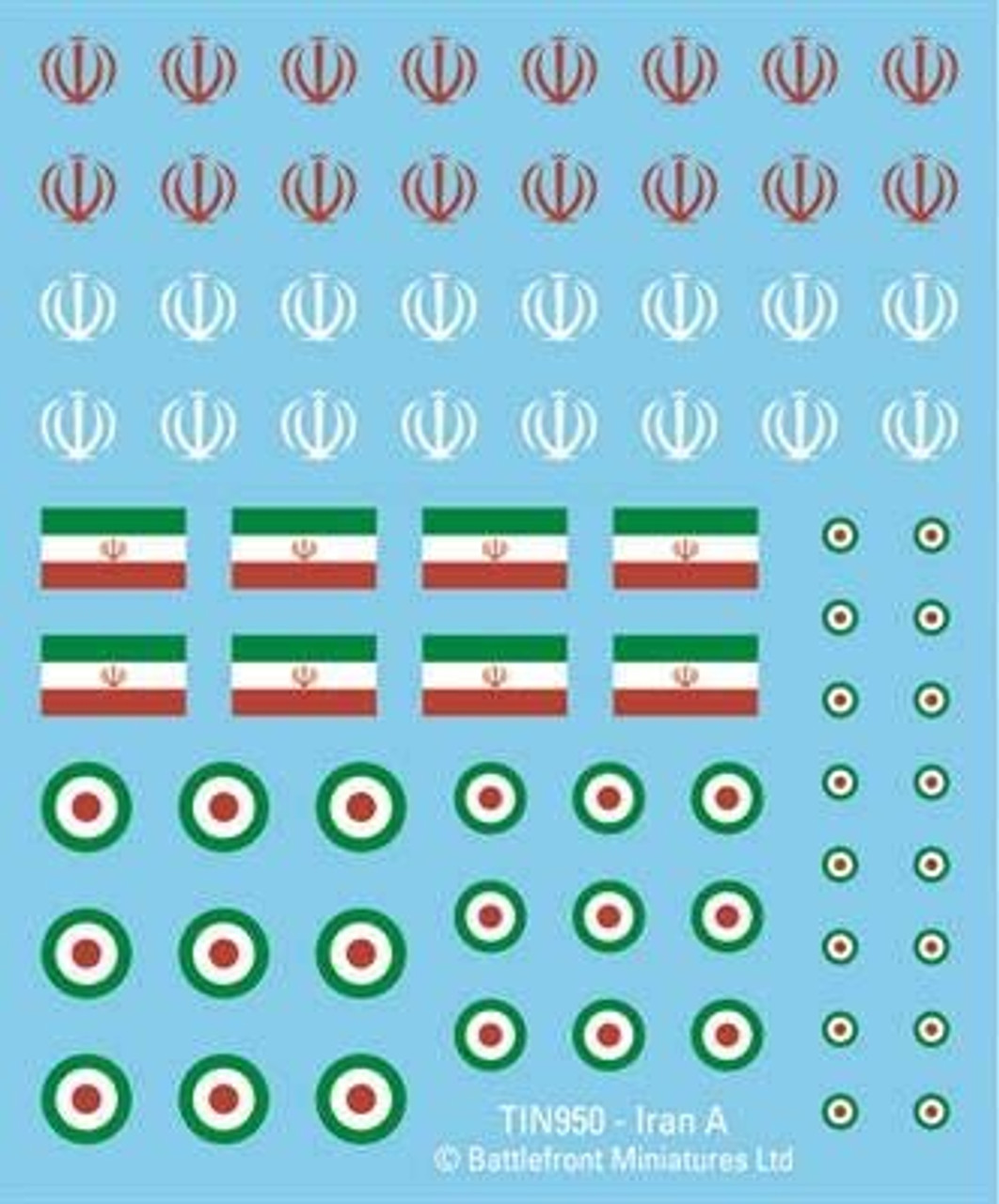 Iranian Decal Set TIR950