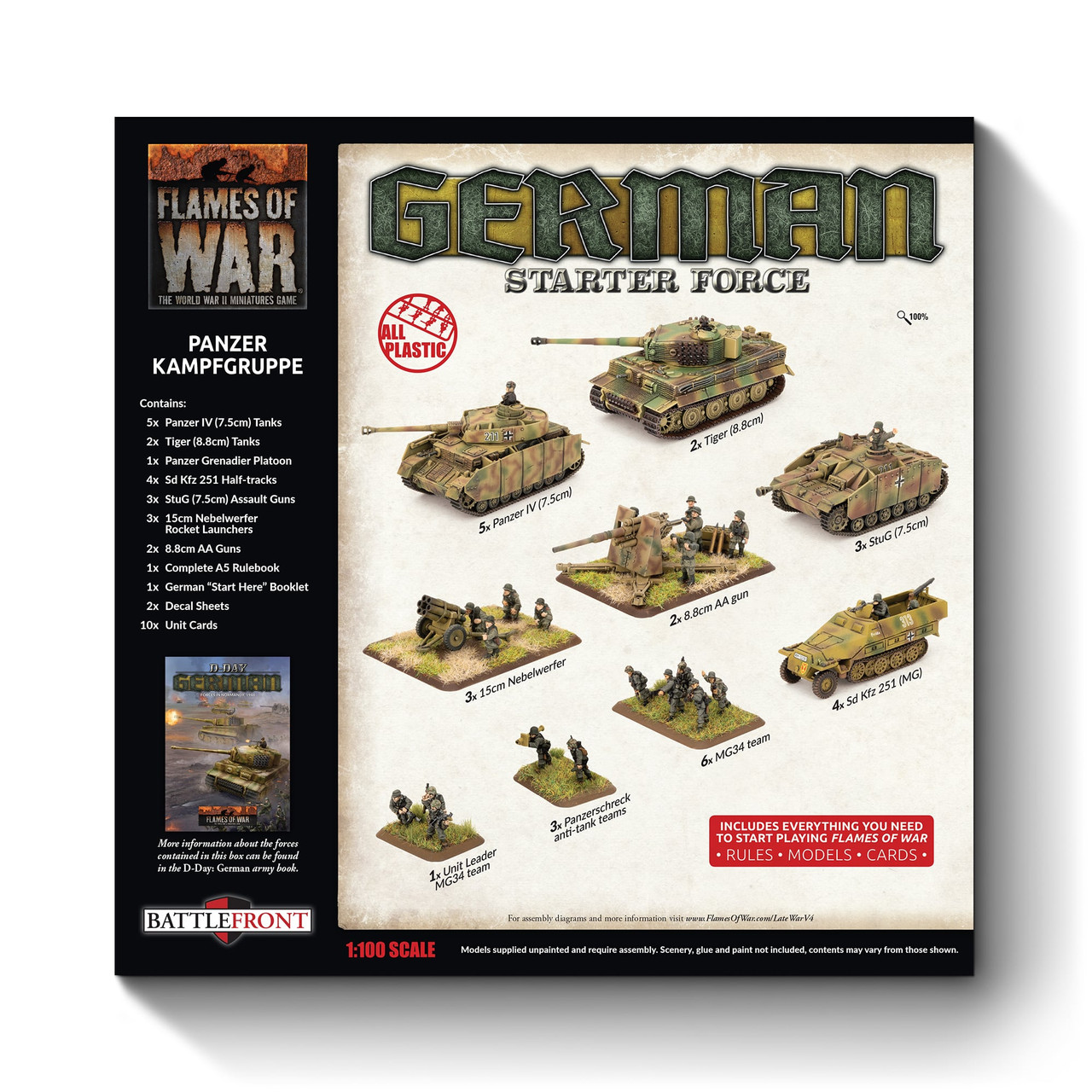 German LW "Panzer Kampgruppe" Starter Force - GEAB18