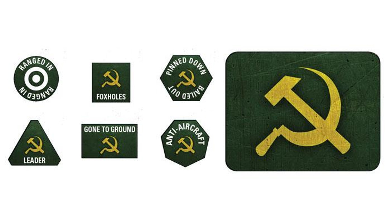 Soviet Token & Objective Set- SU903