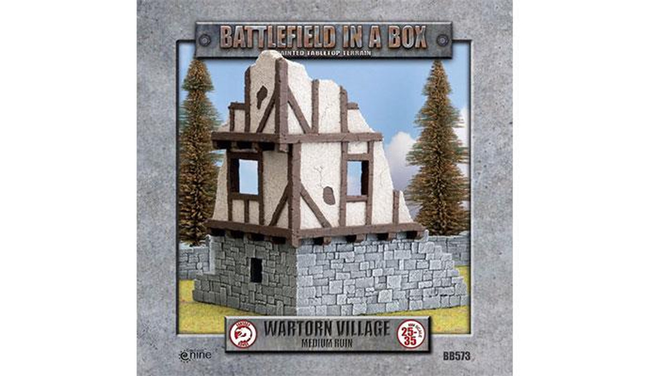 Wartorn Village Medium Ruins - BB573