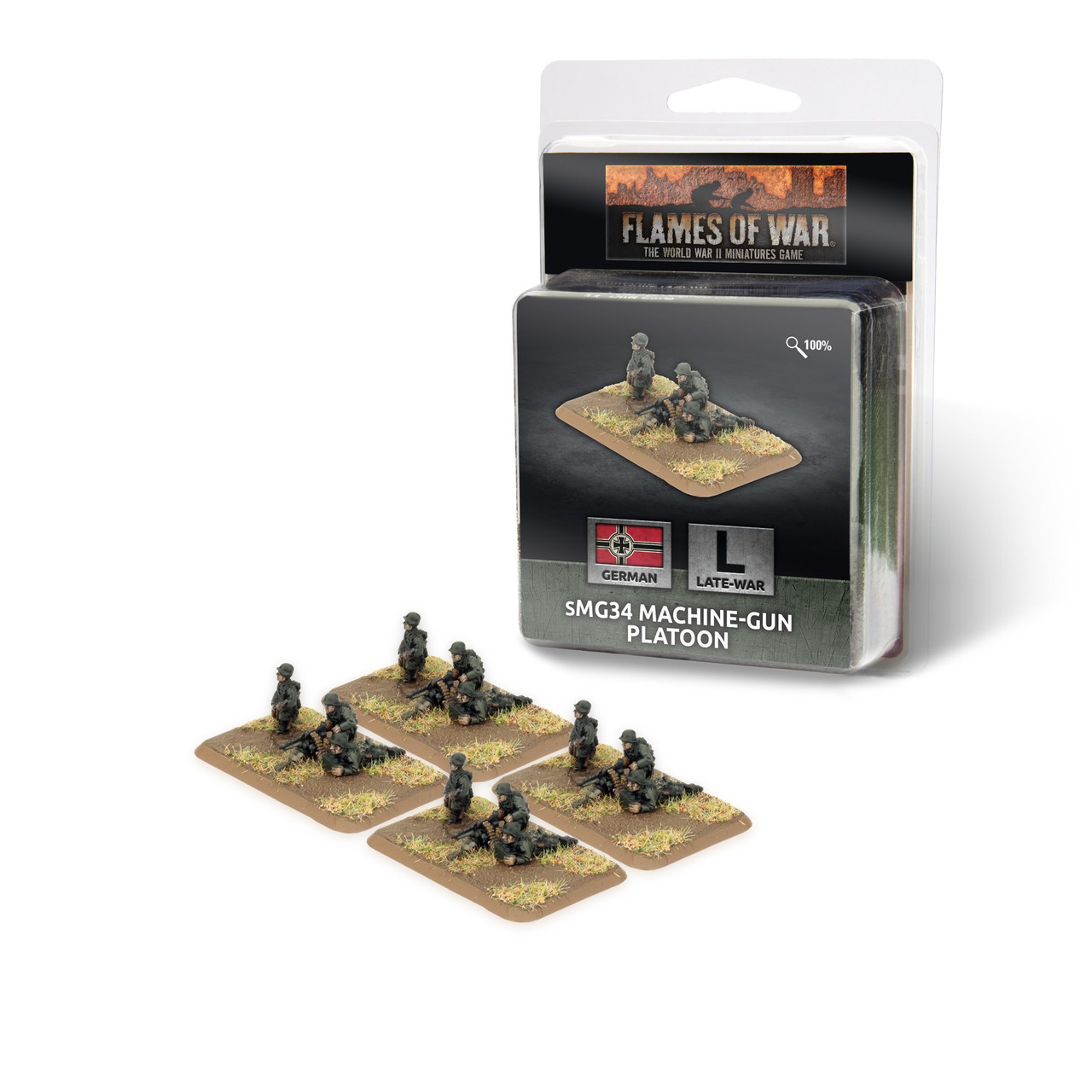 German sMG34 Machine-Gun Platoon Late - GE784