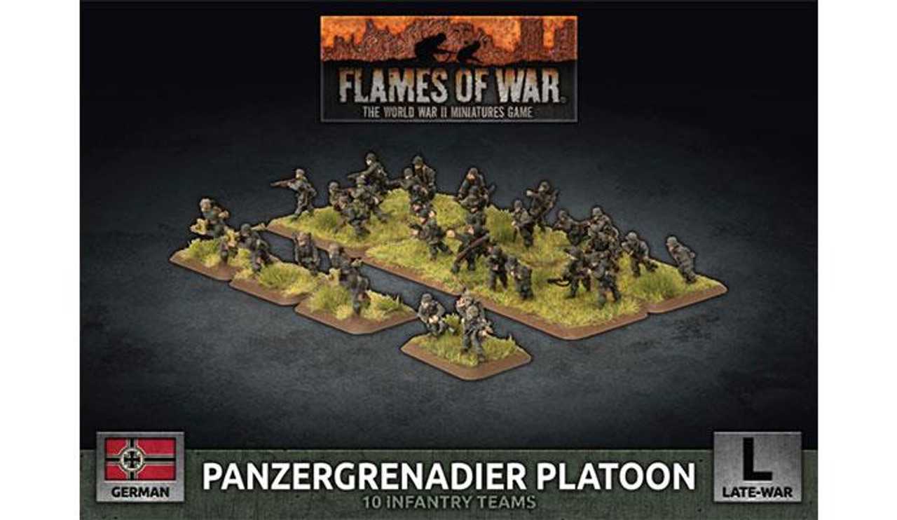 Panzergrenadier Platoon Late - GBX169