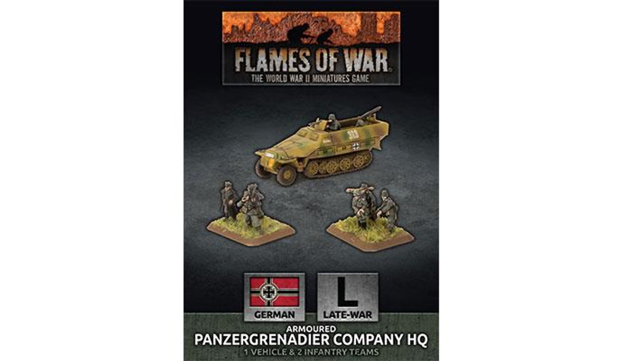 Armoured Panzergrenadier Company HQ Late - GBX168