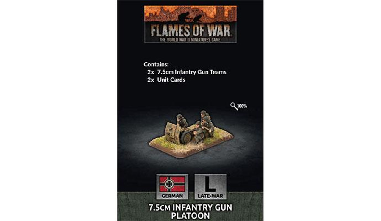 7.5cm Infantry Gun Platoon Late - GE579