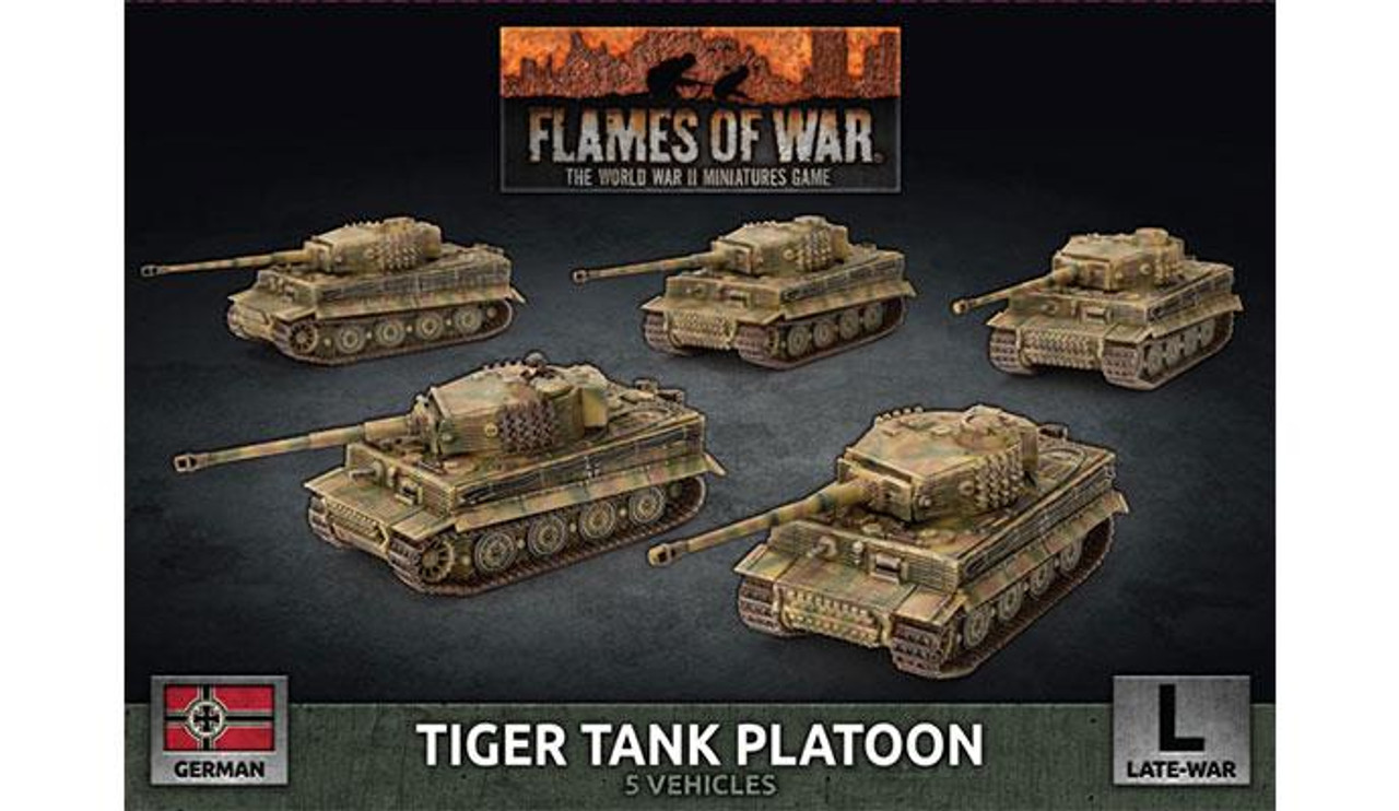 Tiger Tank Platoon Late - GBX140