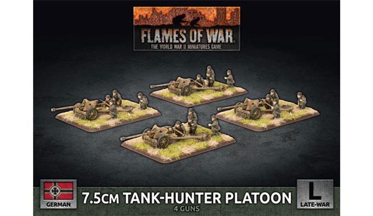 7.5cm Tank-Hunter Platoon Late - GBX148