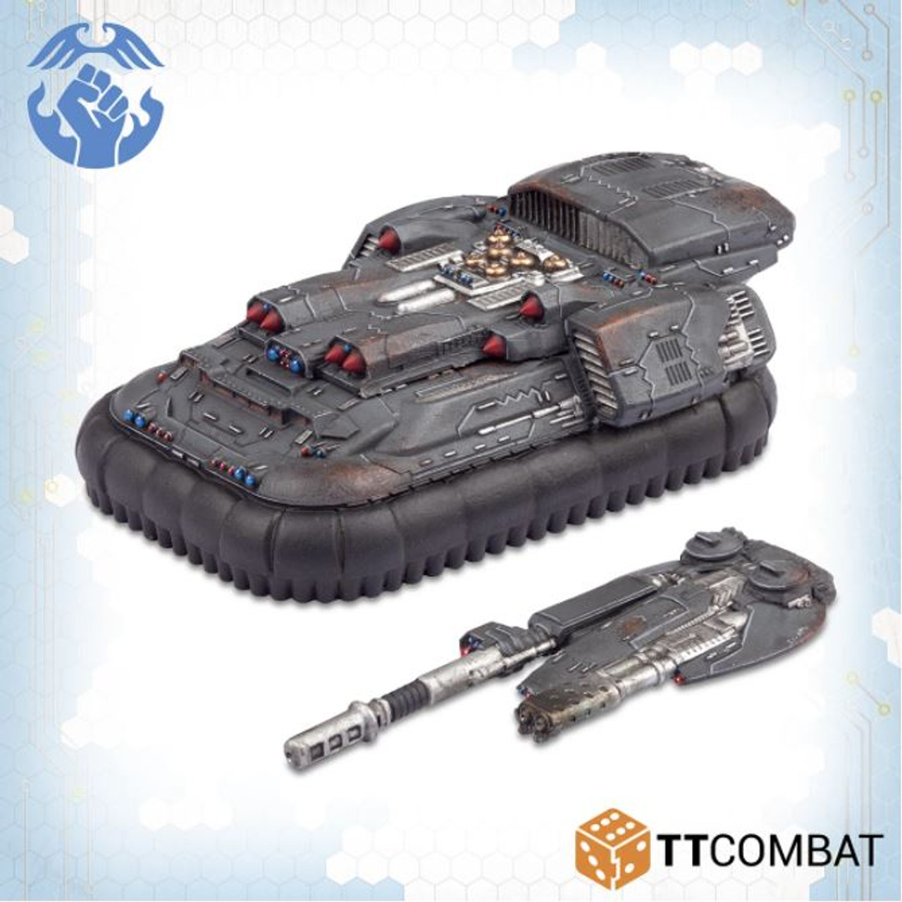 Dropzone Commander - Resistance Hydra Relay Hovercraft - TTDZR-RES-008
