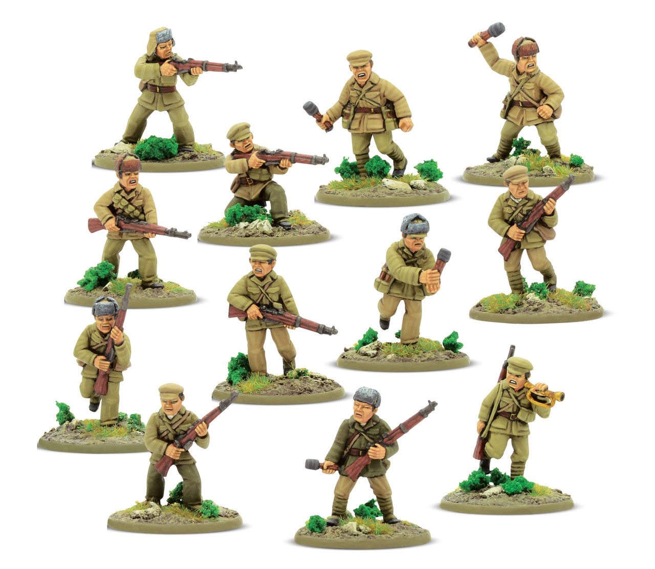 Chinese PVA Conscript Squad - 412218502