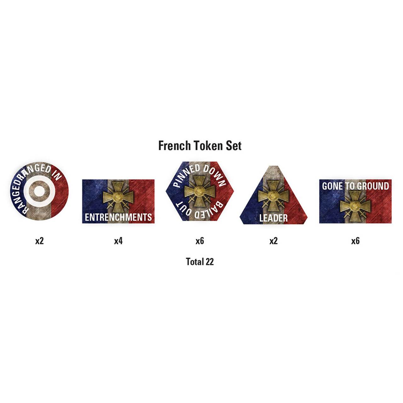 French Great War Token Set - GTK04