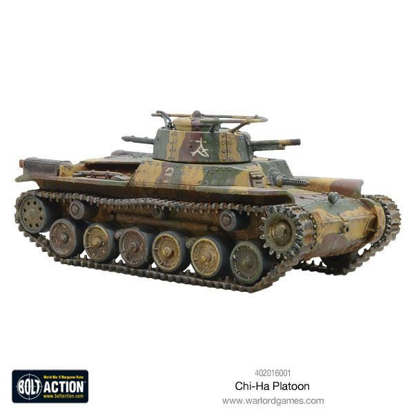 Japanese Chi-Ha Platoon