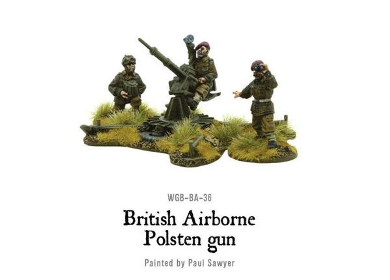 British Airborne Polsten Gun