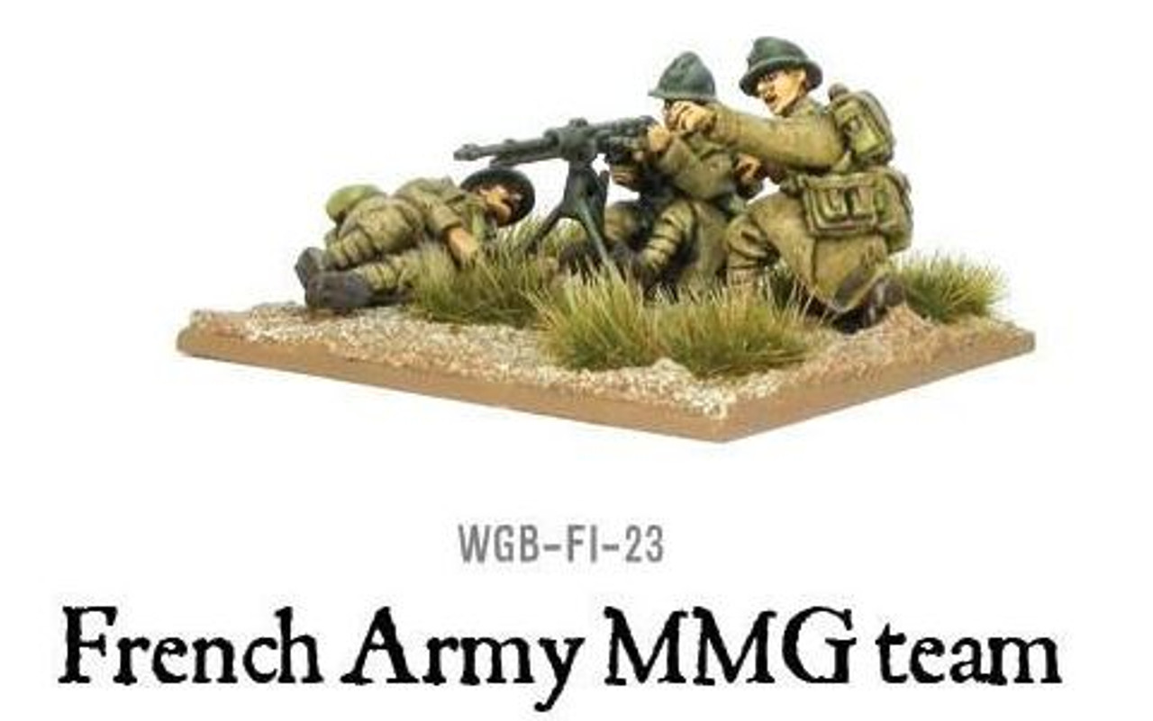 Early War French MMG Team