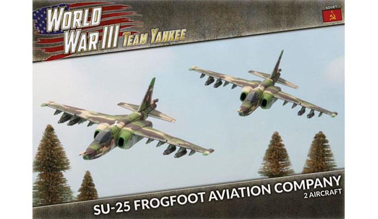 Team Yankee Soviet SU-25 Frogfoot Aviation Company - TSBX20