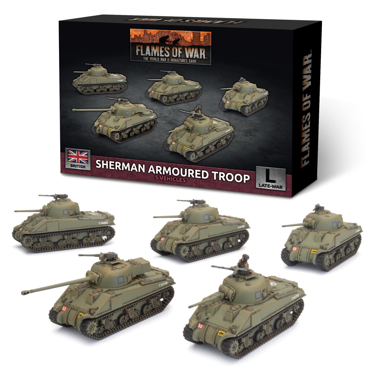 British Sherman Armoured Troop - BBX60