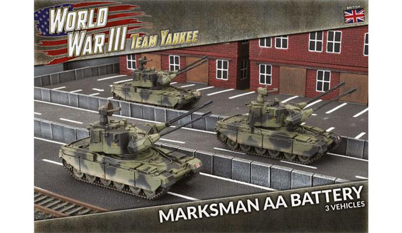 Team Yankee British Marksman AA Battery - TBBX14