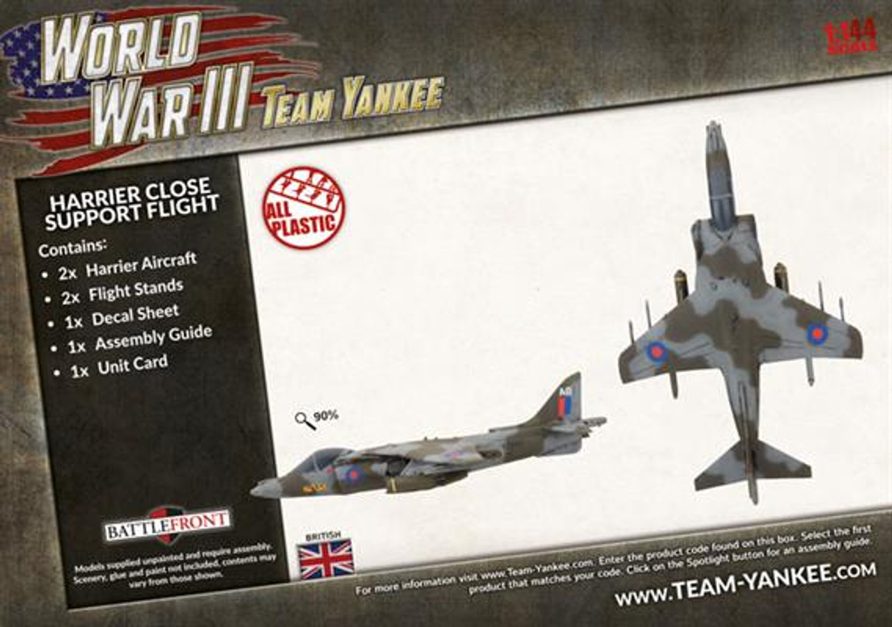 Team Yankee British Harrier Close Support Flight - TBBX15