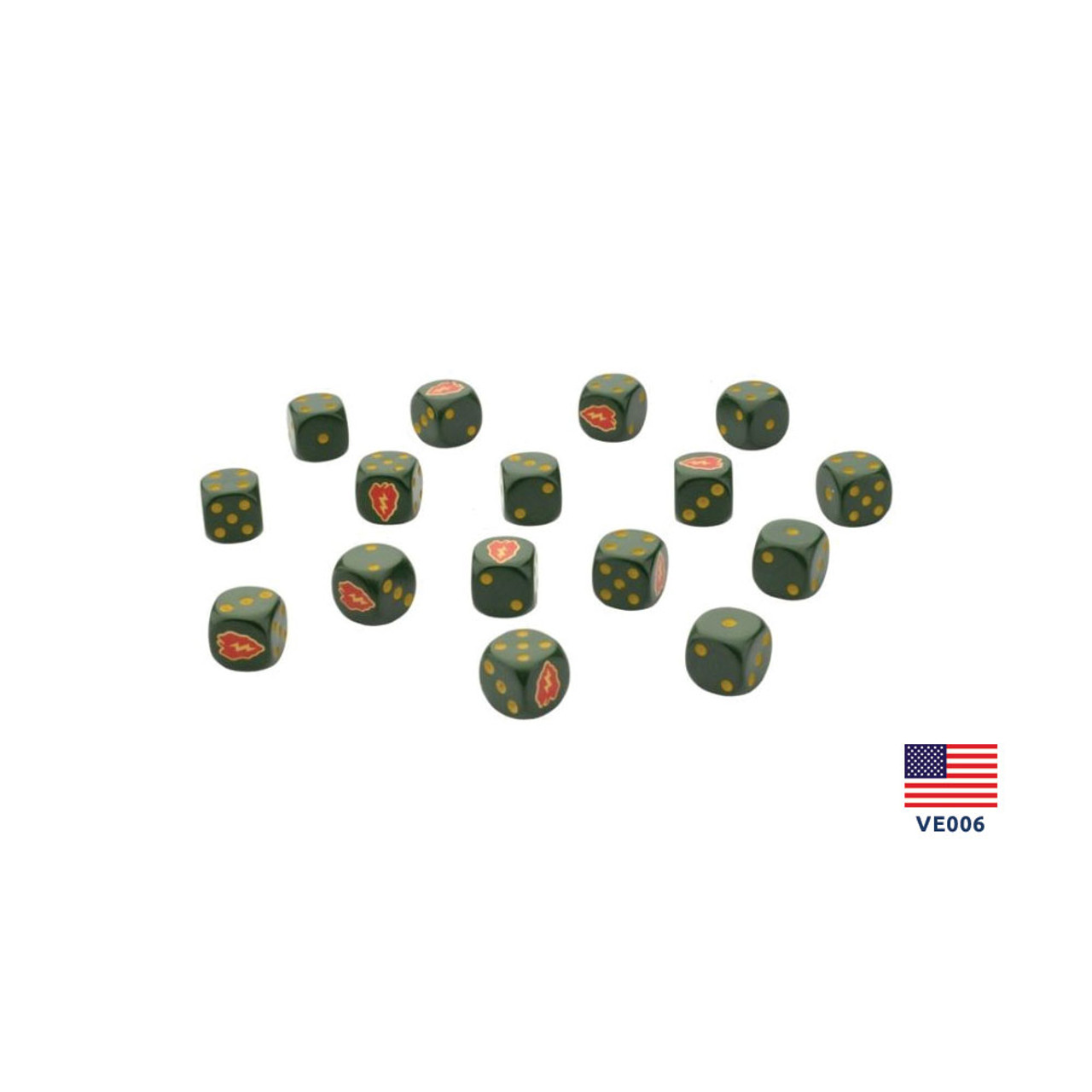 Tropic Lightning Dice Set - VE006