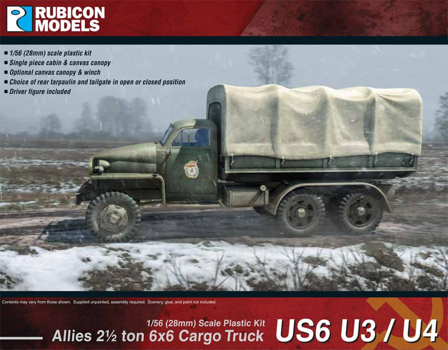 Allies US6 U3/U4 2½ ton 6x6 Truck - 280035 - Kick-Ass Mail Order